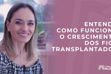 Como ocorre o crescimento dos fios transplantados?