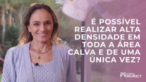 É possível realizar alta densidade em toda a área calva?